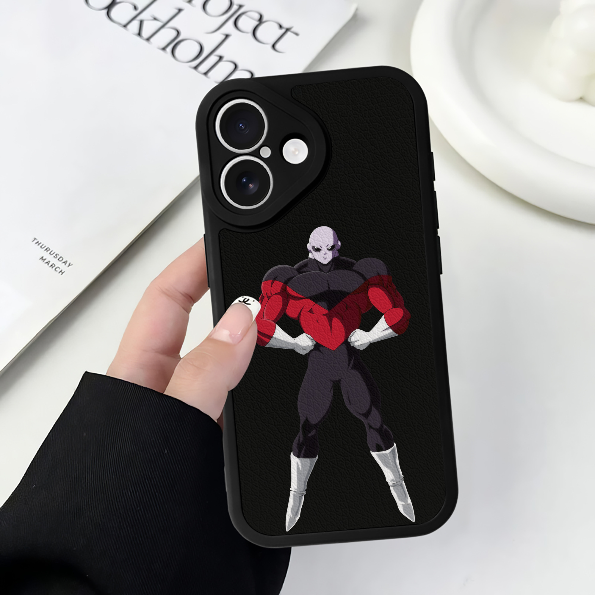 （画像用） ドラゴンボール DRAGON BALL 【iPhone 16シリーズ対応】シリコンスマホケース（レザー調） 材質：シリコン